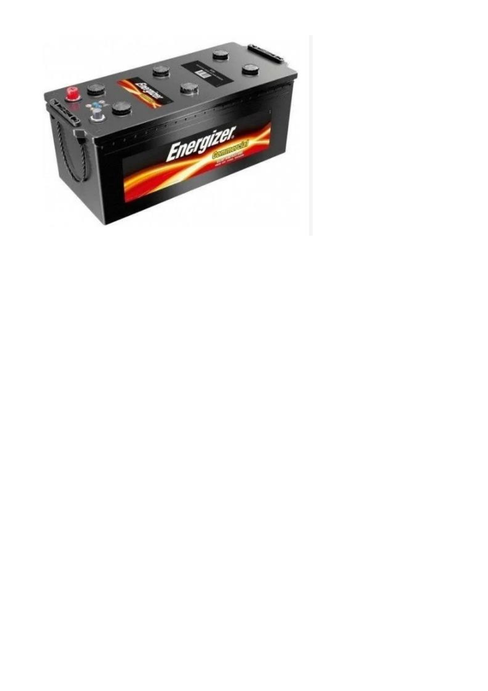 Акумулятор 220Ah-12v Energizer Com. (518х276х242), полярність зворотна (3),EN1150